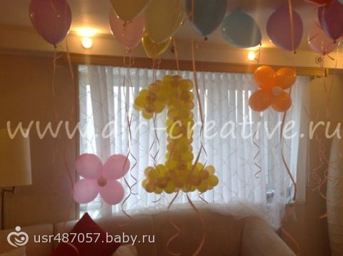 Как украсить помещение на день рождения ребенка