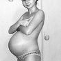 Фотографии животиков на 40-й неделе беременности