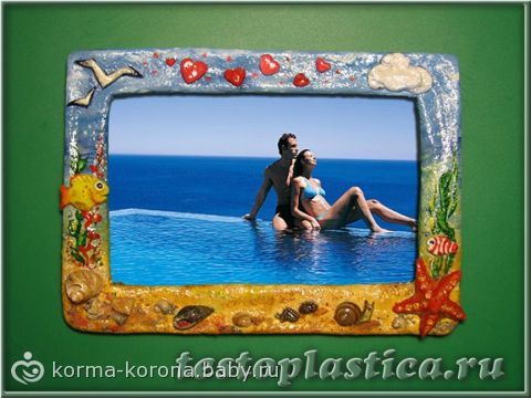 Фоторамки из соленого тесто Фоторамки из соленого тесто