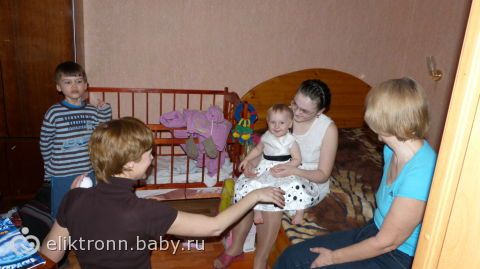 наш общий с дочкой день рождения (годовасие Полинки)