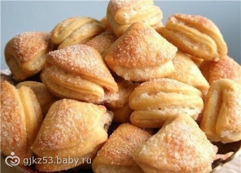 Творожное печенье